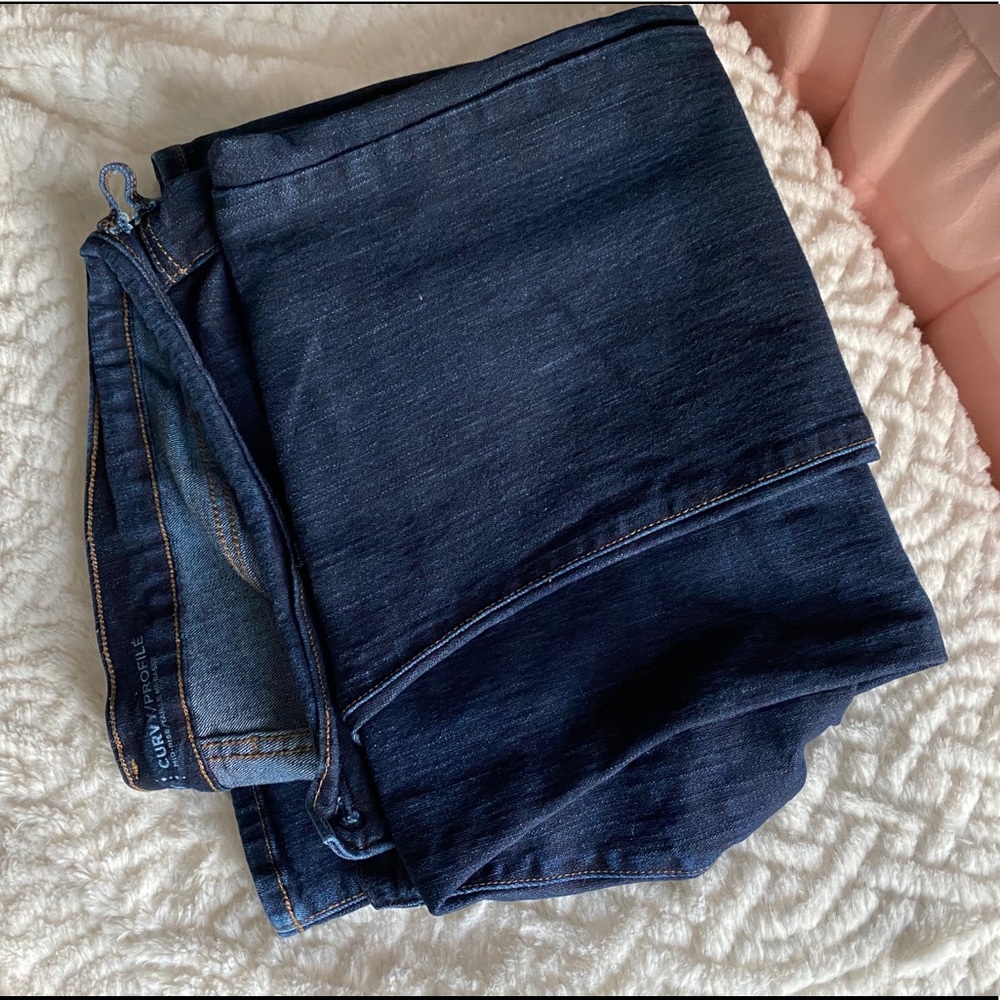 EUC Dark Wash Boot Cut Jeans / Size: 18 Short